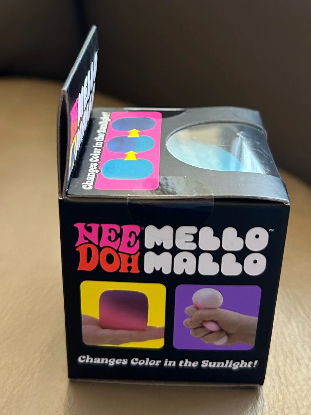 NeeDoh Mello Mallo BLUE Color Changing Marshmallow